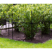 KEBAflexi-garden buskstöd;svart