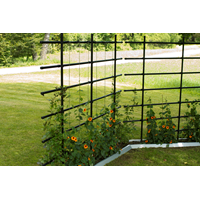 KEBAflexi-garden spaljé;2000 mm svart