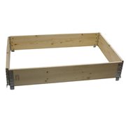 KEBAflexi-garden odlingslåda;natur 80x120cm