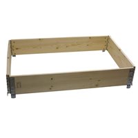 KEBAflexi-garden odlingslåda;natur 80x120cm