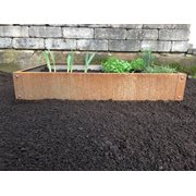 KEBAflexi-garden odlingslåda;cortenplåt 800x1200 mm