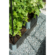 KEBAflexi-garden odlingslåda;svart 60x80cm