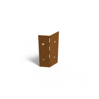 KEBAflexi-garden planteringskant;corten, 120 mm, hörn justerbart