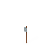 KEBAflexi-garden jordankare;svart med armeringsjärn och skruv