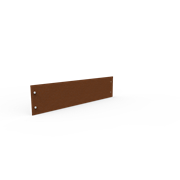 KEBAflexi-garden planteringskant;corten, höjd 120 mm, rak 500 mm
