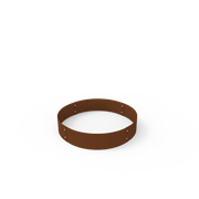 KEBAflexi-garden planteringskant;corten, höjd 120 mm, cirkel 560 mm