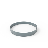 KEBAflexi-garden planteringskant;alu-zink, höjd 120 mm, cirkel 900 mm
