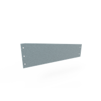 KEBAflexi-garden planteringskant;alu-zink, övergång 120-180 mm, 500 mm