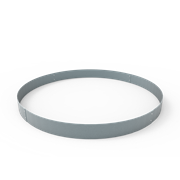 KEBAflexi-garden planteringskant;alu-zink, höjd 120 mm, cirkel 1400 mm
