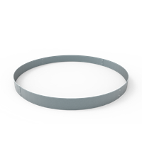 KEBAflexi-garden planteringskant;alu-zink, höjd 120 mm, cirkel 1400 mm