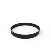 KEBAflexi-garden planteringskant;svart, höjd 120 mm, cirkel 900 mm
