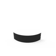 KEBAflexi-garden planteringskant;svart, 180 mm, kvartsbåge 750 mm