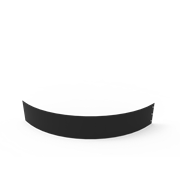 KEBAflexi-garden planteringskant;svart, 180 mm, kvartsbåge 1150 mm