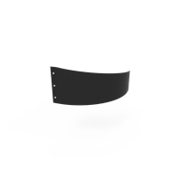 KEBAflexi-garden planteringskant;svart, 180 mm, övergång vänster