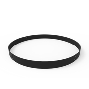 KEBAflexi-garden planteringskant;svart, höjd 120 mm, cirkel 1400 mm