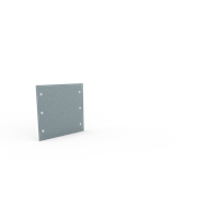 KEBAflexi-garden planteringskant;alu-zink, höjd 180 mm, rak 180 mm