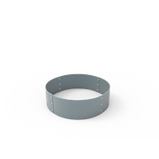 KEBAflexi-garden planteringskant;alu-zink, höjd 180 mm, cirkel 560 mm