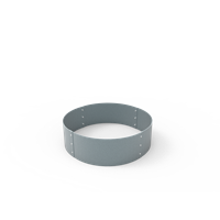 KEBAflexi-garden planteringskant;alu-zink, höjd 180 mm, cirkel 560 mm