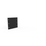 KEBAflexi-garden planteringskant;svart, höjd 180 mm, rak 180 mm