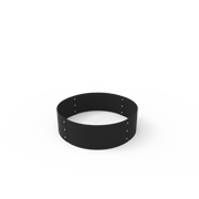 KEBAflexi-garden planteringskant;svart, höjd 180 mm, cirkel 560 mm