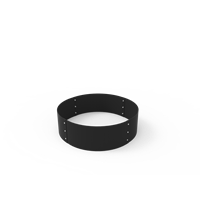 KEBAflexi-garden planteringskant;svart, höjd 180 mm, cirkel 560 mm