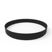 KEBAflexi-garden planteringskant;svart, höjd 180 mm, cirkel 1400 mm