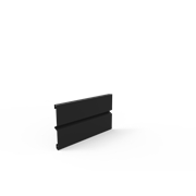 KEBAflexi-garden plåtlängd;svart för odlingslåda 400 (365mm) 2-pack