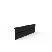 KEBAflexi-garden plåtlängd;svart för odlingslåda 600 (565mm) 2-pack