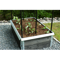 KEBAflexi-gardensnigelskydd;alu-zink 800x1200 mm