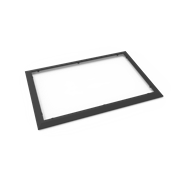 KEBAflexi-gardensnigelskydd;svart för plåtlängd 800x1200 mm