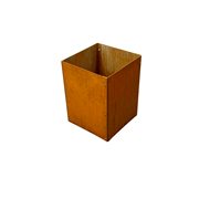 KEBAflexi-garden L-kruka utan botten;corten 45x75x55 cm