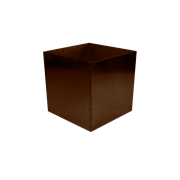 KEBAflexi-garden L-kruka utan botten;corten 60x60x55 cm