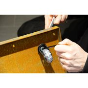 KEBAflexi-garden L-kruka hjulsats;4 hjul med skruv och mutter