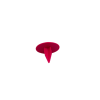 KEBAmarker odlingsknapp;cerise m vit etikett