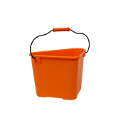 KEBAsort Tricanhink 17l orange;med svart grepe