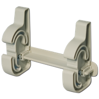 KEBAsort gångjärn till lock;ljusgrå