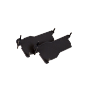 KEBAsort vagnskoppling för kärl;antracitgrå 1 par