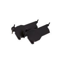 KEBAsort vagnskoppling för kärl;antracitgrå 1 par