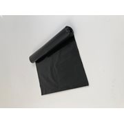 Avfallssäck svart 10st/rulle;för 90l 460/440x1000x0,05 mm